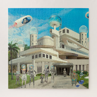 She's Cosmic Jigsaw Puzzle