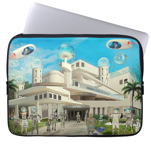 She's Cosmic Laptop Sleeve (Front)