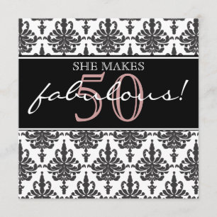 She's Fabulous! Birthday Party Invitation