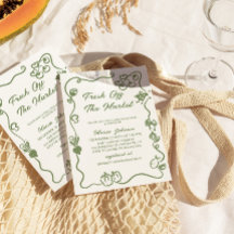 She's Fresh Off The Market Bridal Shower