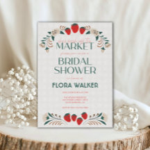 She's Fresh Off the Market Bridal Shower