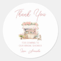 She's Fresh Off the Market Bridal Shower Thank You