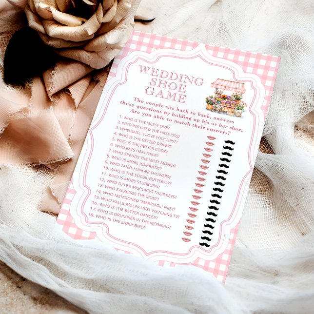 She's Fresh Off the Market Wedding Shoe Game Card (Creator Uploaded)