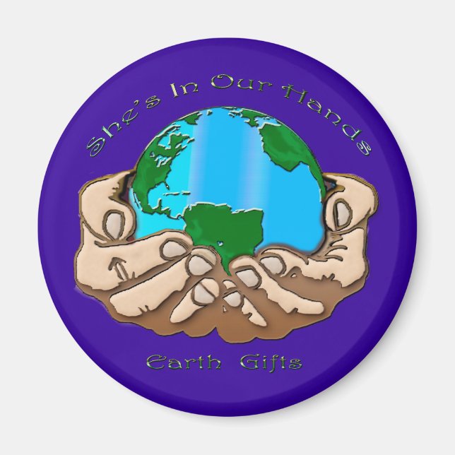 SHE'S IN OUR HANDS Collection Magnet (Front)