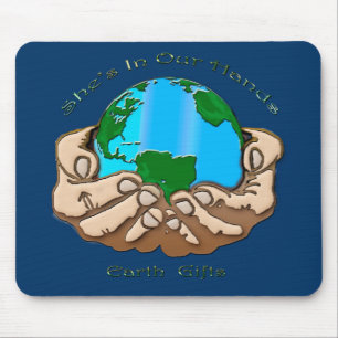 SHE'S IN OUR HANDS Eco Environmental Mouse Pad