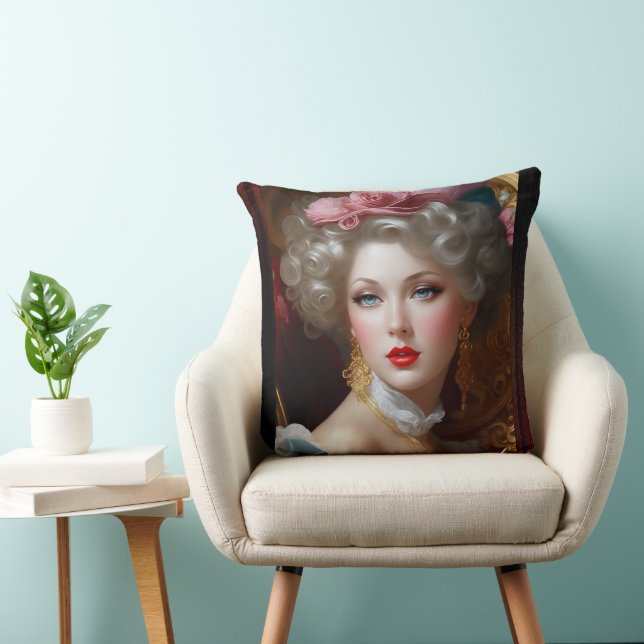 She's Looking For Love by Xzendor7 Cushion (Chair)