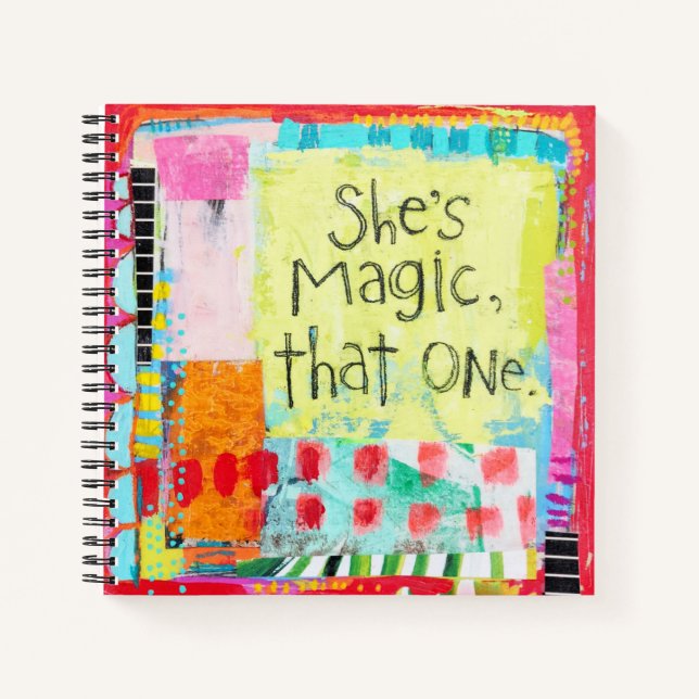She's Magic, That One Spiral Notebook (Front)