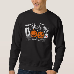 She's My Boo Shirt Funny Halloween Matching Couple