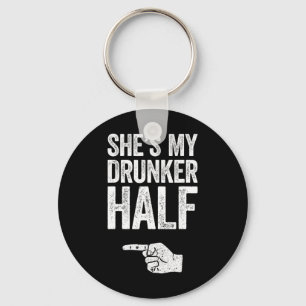 She's My Drunker Half Matching St Patricks Day Shi Key Ring