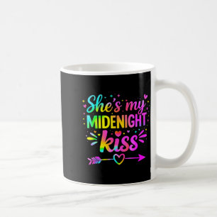 Shes My Midnight Kiss Happy New Year Couple Love Q Coffee Mug