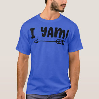 She's My Sweet Potato I Yam set Couples Thanksgivi T-Shirt