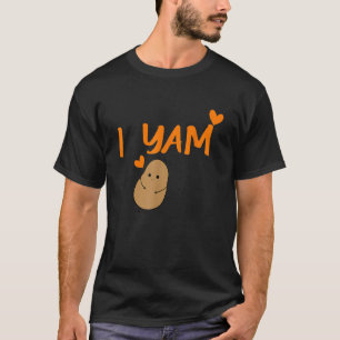 She's My Sweet Potato I Yam Set Couples Thanksgivi T-Shirt