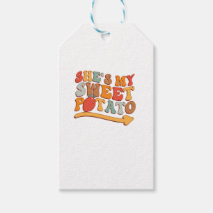 She's My Sweet Potato I YAM Thanksgiving Couple's Gift Tags