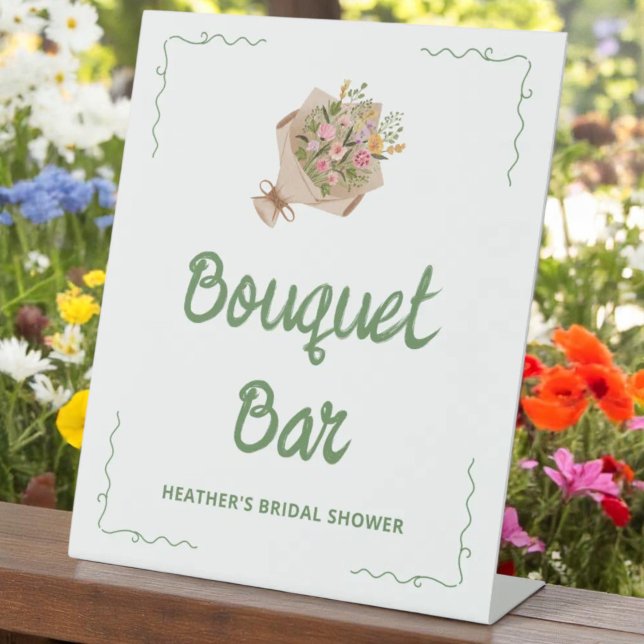 She's Off The Market Bouquet Bar Sign (Creator Uploaded)