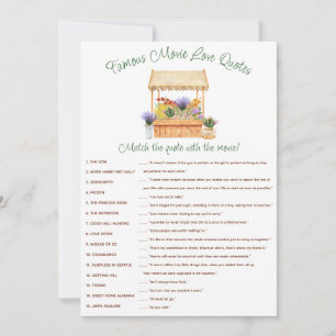 She's Off the Market Bridal Shower Game Invitation