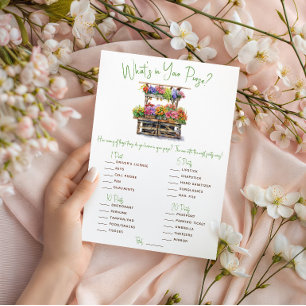 She's Off the Market Bridal Shower Game Invitation
