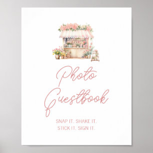 She's Off the Market Bridal Shower Photo Guestbook