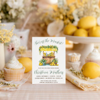 She's off the Market! Lemonade Stand Bridal Shower