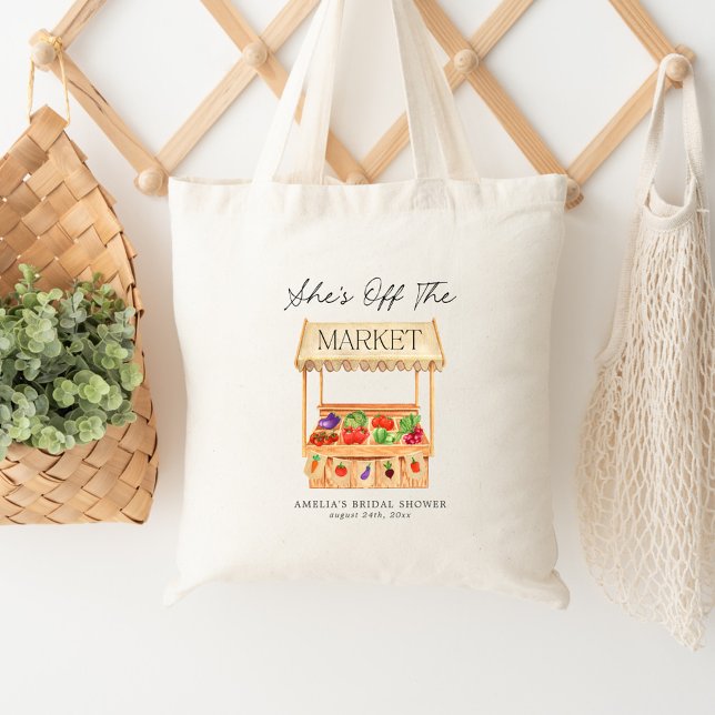 She's Off the Market Tote Bag (Creator Uploaded)