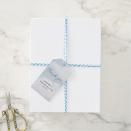 She's on Cloud 9 Watercolor Bridal Shower Gift Tags