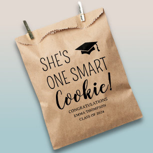 She's One Smart Cookie Class Of 2024 Graduation Favour Bag