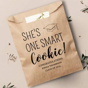 She's One Smart Cookie Class Of 2024 Graduation Favour Bag