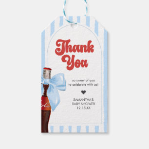 She's Ready to Pop Baby Shower Favour Tags