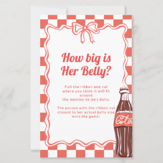 She's Ready to Pop Baby Shower Mommys Belly Game