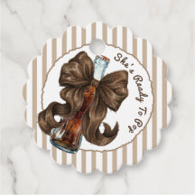 She's Ready To Pop Coke Bow Baby Shower