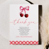 She's The Cherry On Top Bow Cherry Baby Shower