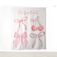She's Tying the Knot Bridal Shower Photo Backdrop 