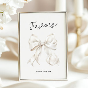 She's Tying the Knot Favours Table Sign