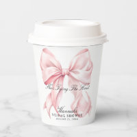 She's Tying The Knot Pink Bow