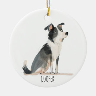 Shetland ceramic ornament