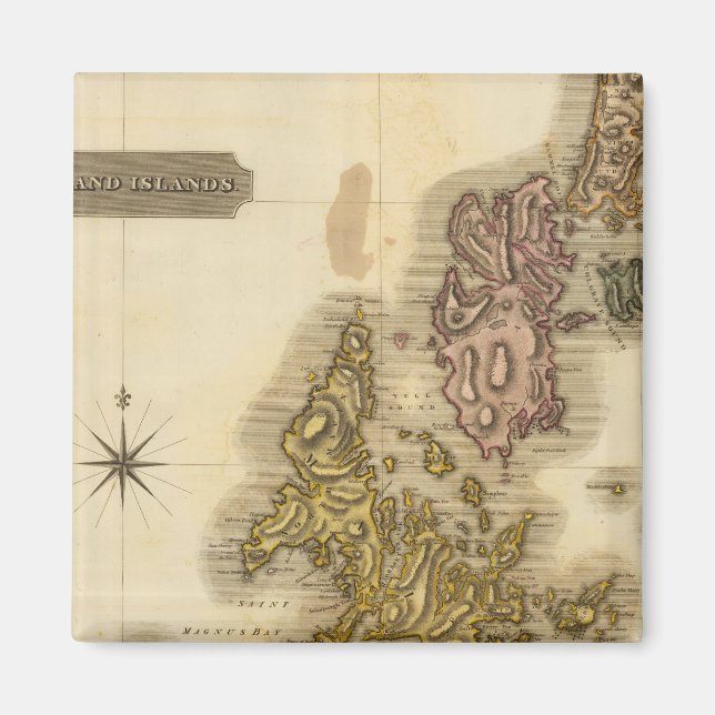 Shetland Islands Magnet (Front)