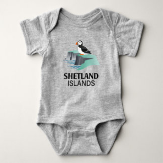 Shetland Islands Scotland United Kingdom Baby Bodysuit