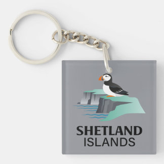 Shetland Islands Scotland United Kingdom Key Ring