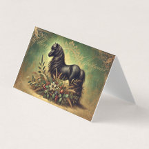 Shetland Pony Christmas Card