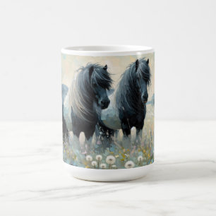 Shetland Pony (Coffee Mug No2) Set of six Shetland
