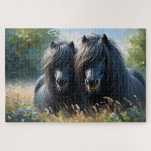 Shetland Pony Jigsaw Puzzle