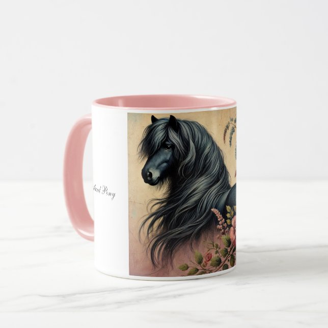 Shetland Pony Mug (Front Left)