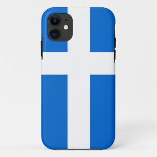 shetland region ethnic flag scotland british iPhone 11 case