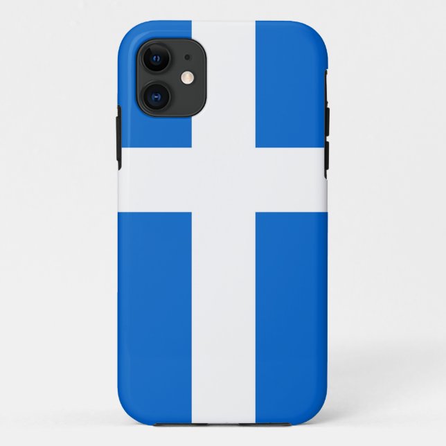 shetland region ethnic flag scotland british Case-Mate iPhone case (Back)