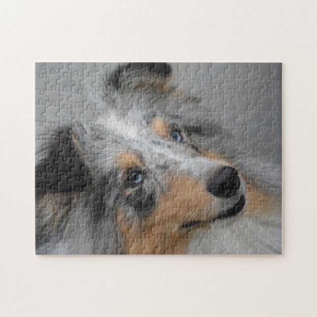 Shetland Sheep Dog Jigsaw. Jigsaw Puzzle (Horizontal)