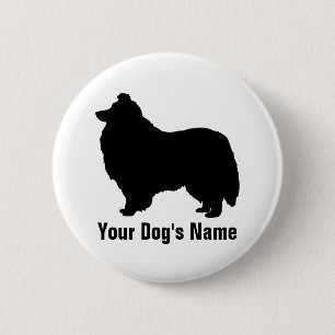 Shetland Sheepdog シェットランド・シープドッグ 6 Cm Round Badge