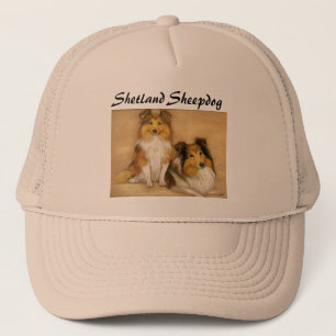 "Shetland Sheepdog" Dog Art Hat