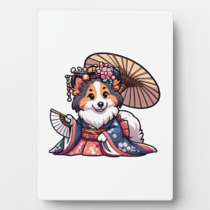 Shetland Sheepdog Dog Kimono Plaque