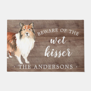 Shetland Sheepdog Dog Personalised Door Mat