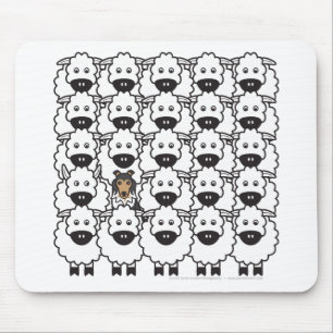 Shetland Sheepdog in the Sheep Mouse Pad