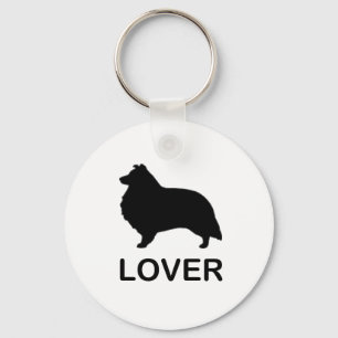 Shetland Sheepdog Lover Key Ring